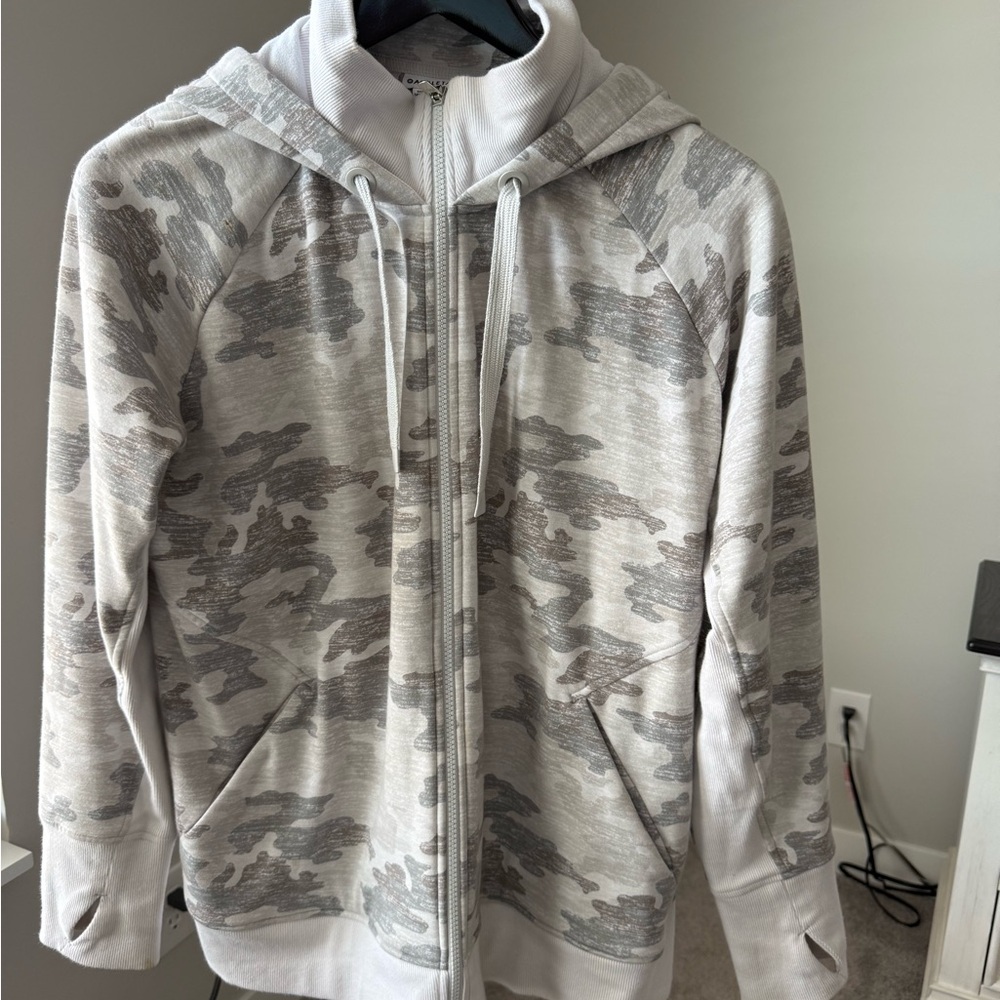 Athleta Gray Camo Hoodie
